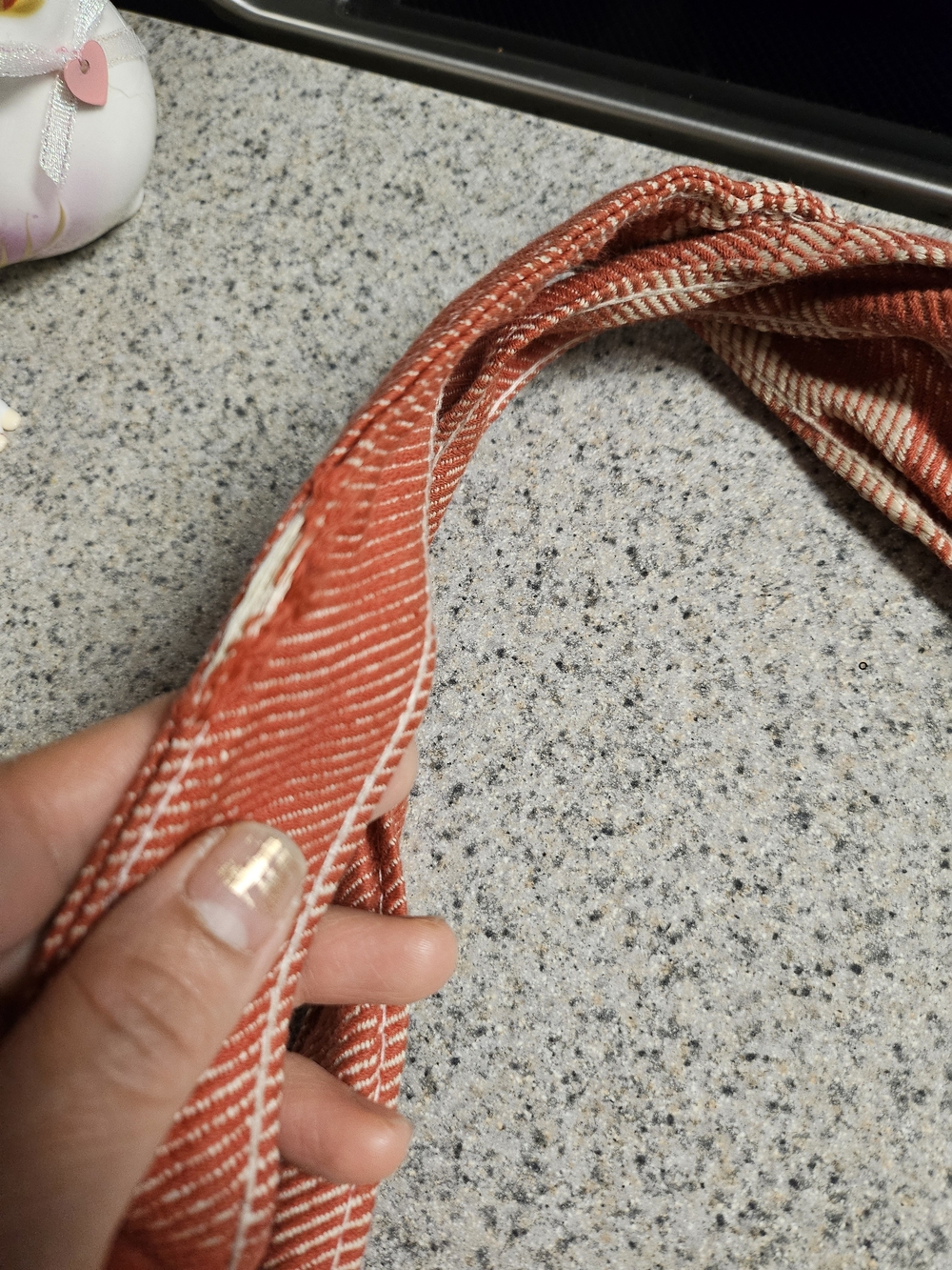 Trader Joe's Red Canvas Logo Tote - Picture 10 of 10